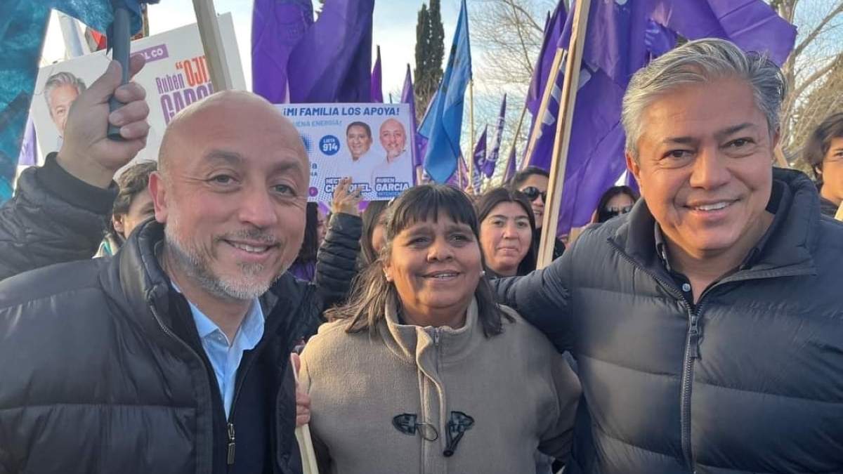 Recorrido por calles de Cutral Co. Fuente: (Twitter)