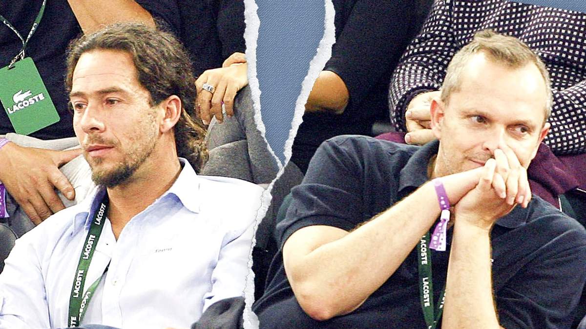 Nacho Palau y Miguel Bosé. Fuente: (Instagram)