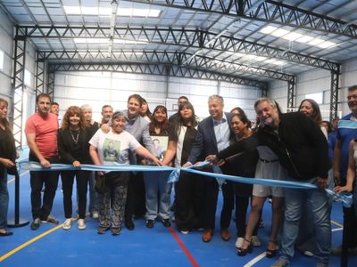 El Centro Deportivo Hibepa abrió sus puertas y amplía la infraestructura comunitaria en la ciudad