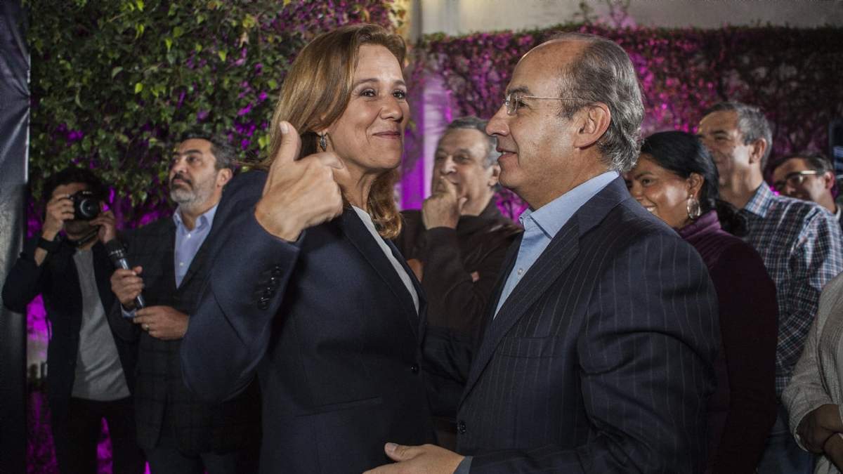 Margarita Zavala y Felipe Calderón