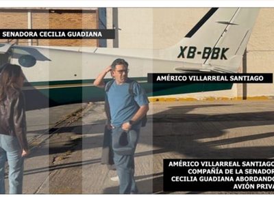 Delegado del Gobierno Federal admite uso de aviones privados: Cae en contradicciones