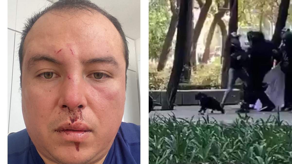 Ciudadano agredido
