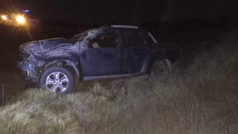 Accidente en Senillosa. Fuente: (Twitter)