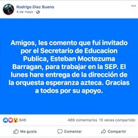 El gobierno de AMLO rescata las orquestas de Salinas Pliego