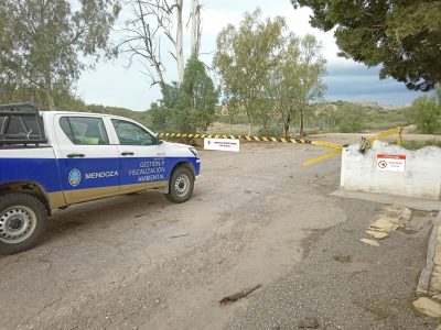 El gobierno desmintió un supuesto desborde en Sierra Pintada
