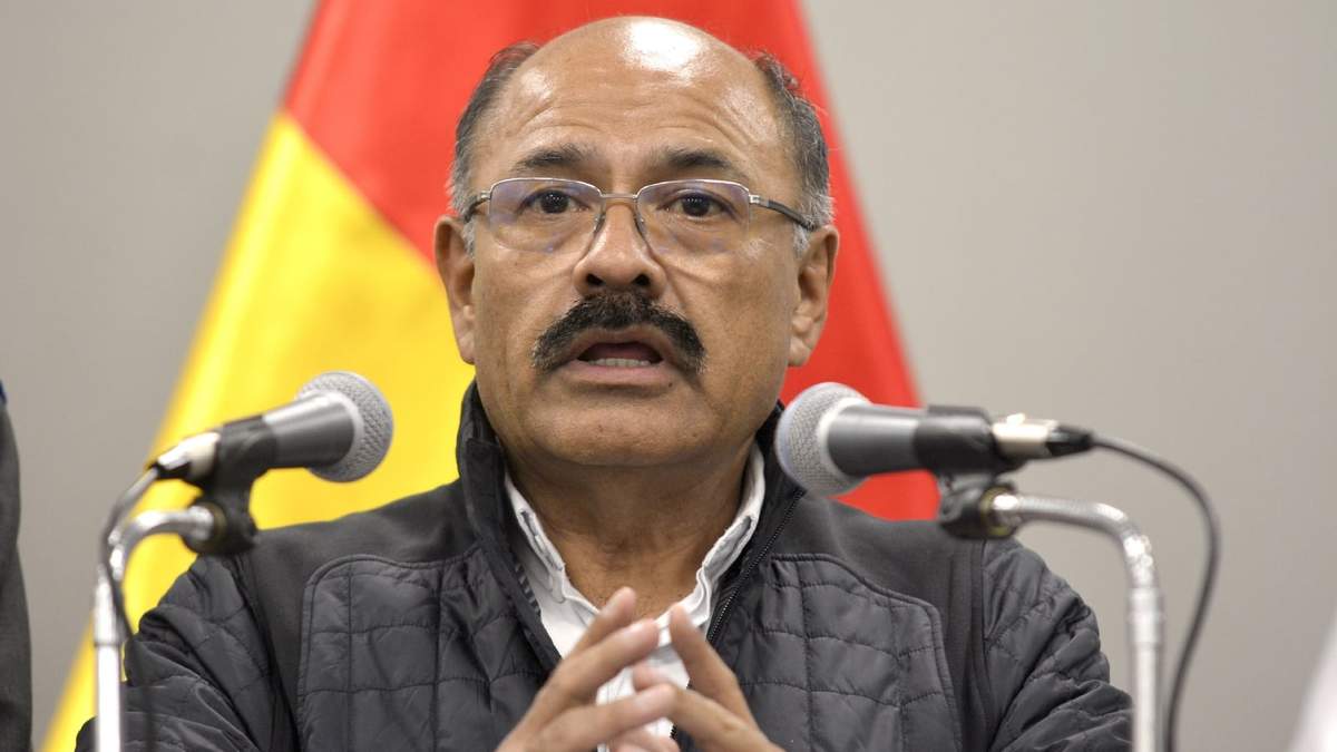 Anibal Cruz, ministro de Salud de Bolivia. Fuente: (Twitter)