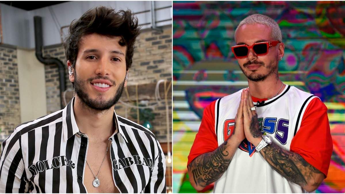 Sebastián Yatra y J Balvin. Fuente: (Twitter)