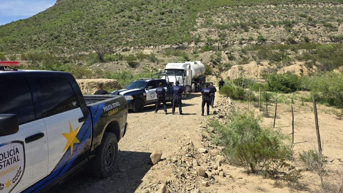 Aseguramiento de 44 mil litros de hidrocarburos en Coahuila