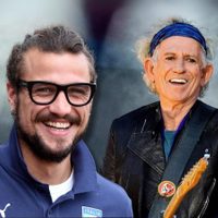 Como un Rolling Stone: el encuentro de Daniel Osvaldo con Keith Richards y su particular regalo