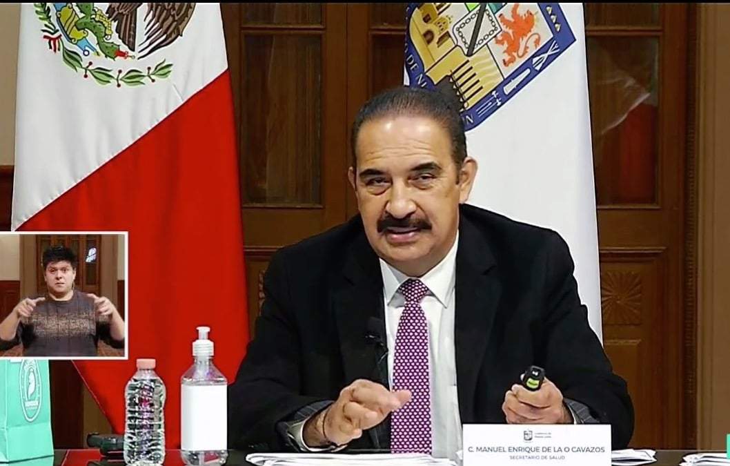 Manuel de la O Cavazos, secretario de salud de NL