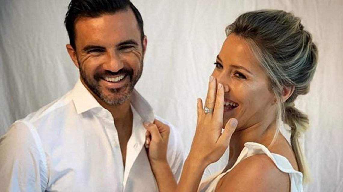 Fabián Cubero y Mica Viciconte. Fuente: (Instagram)