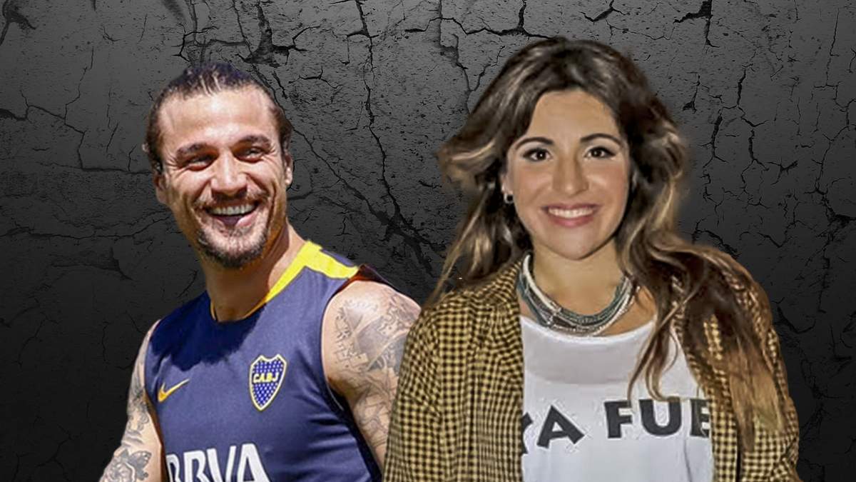 Daniel Osvaldo y Gianinna Maradona. Fuente: (Minuto Neuquén)