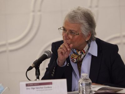 Tras amagos de Salgado, titular de Segob hace "enérgico llamado" a Morena para respetar al INE