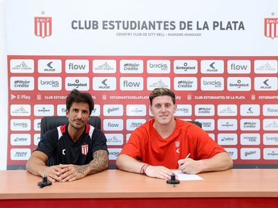 Volvió el "Genocida del gol": Adolfo Gaich ya es de Estudiantes de La Plata
