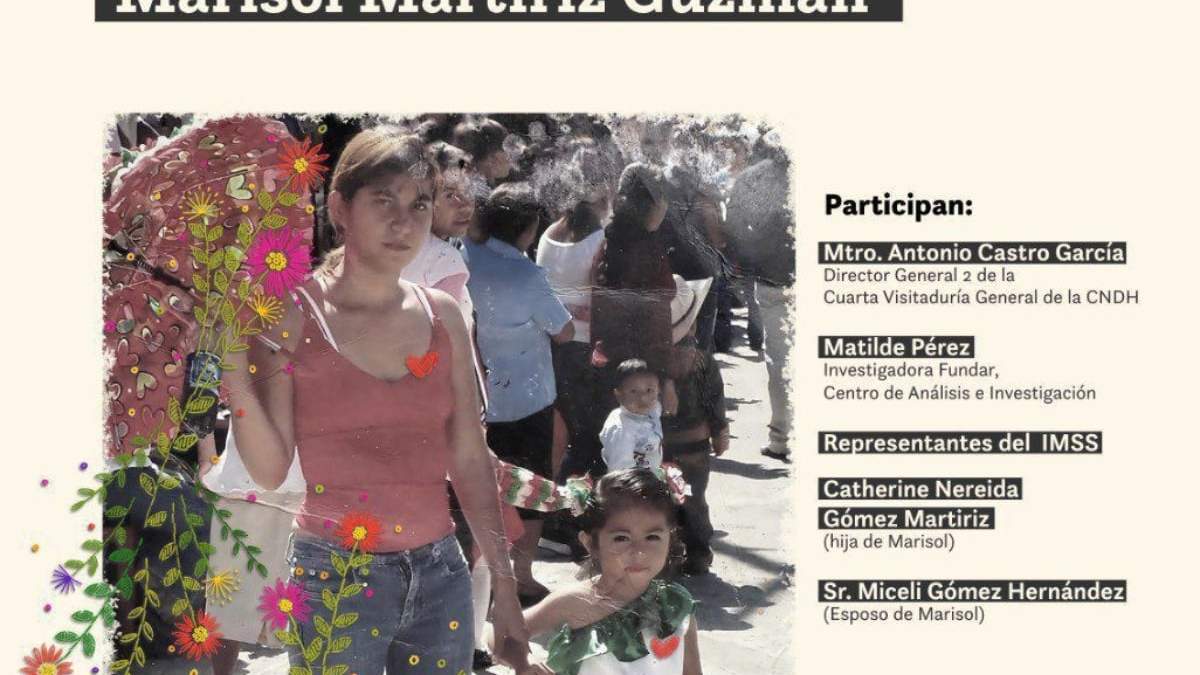 El anuncio del acto de reconocimiento del IMSS