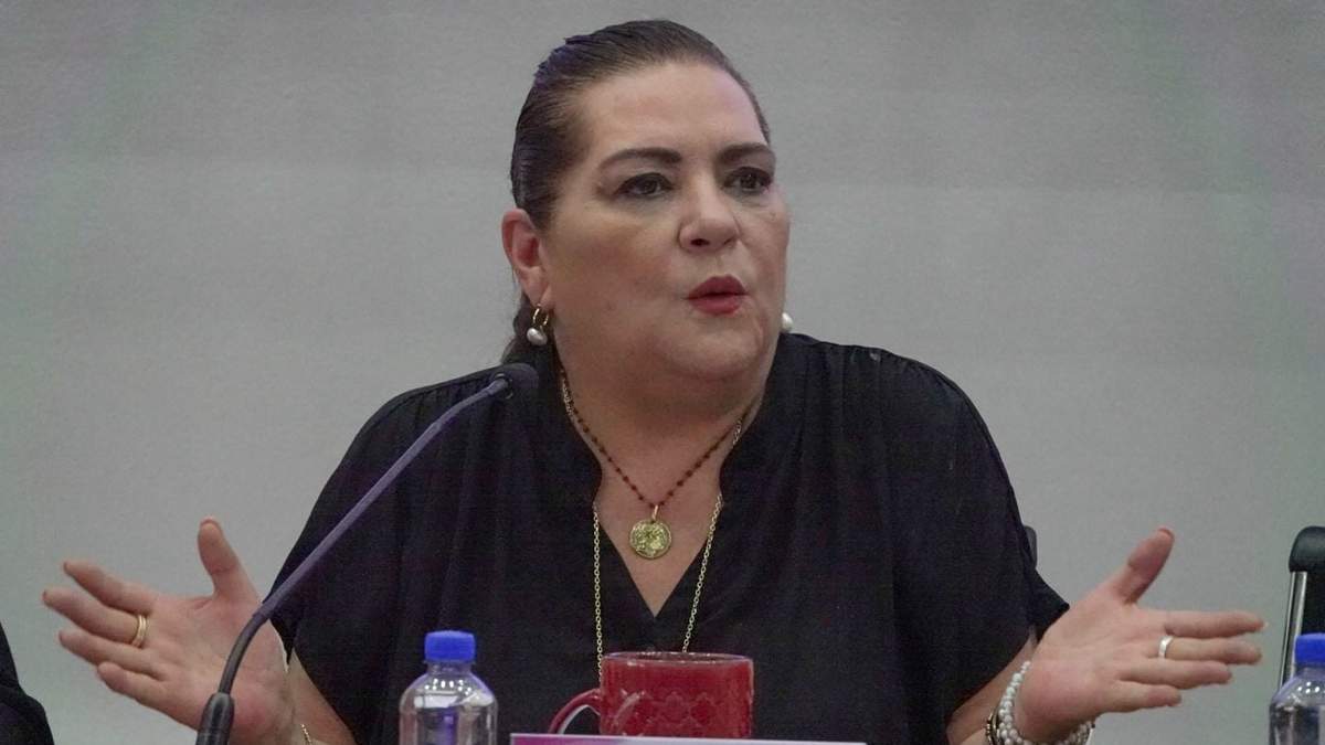La consejera presidenta del INE, Guadalupe Taddei Zavala