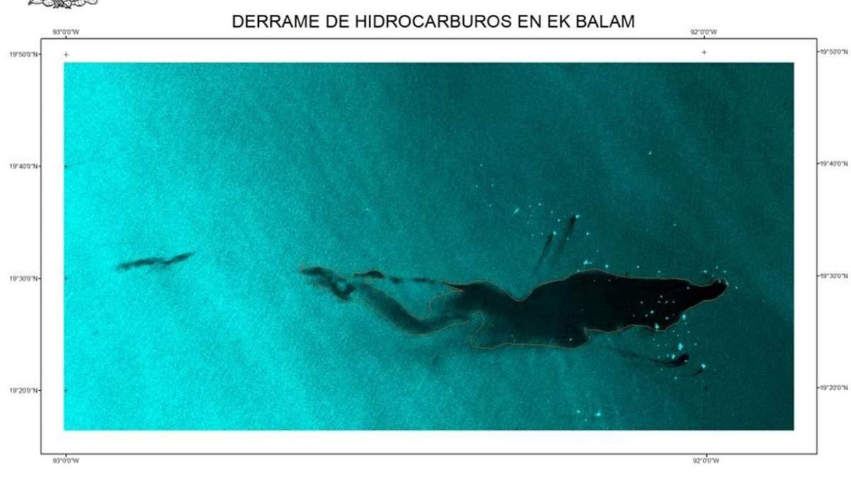 Derrame de hidrocarburos en Ek Balam