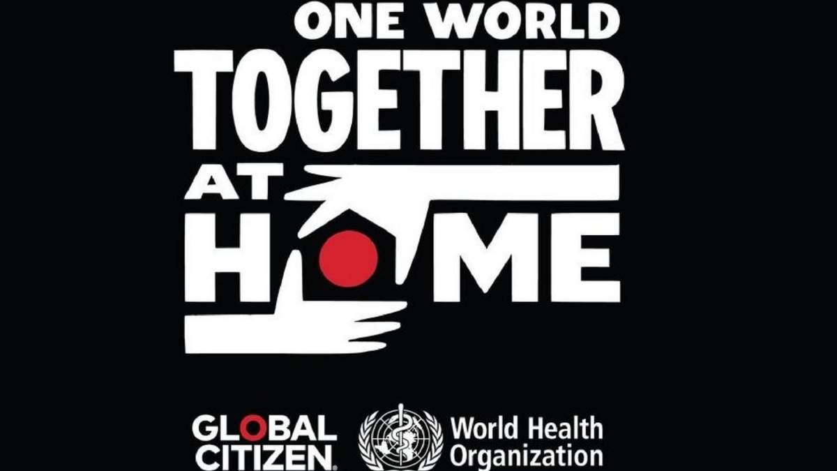 "One World: Together at Home". Fuente: (Twitter)