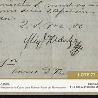 Con documentos históricos, hacen su agosto en el mes patrio