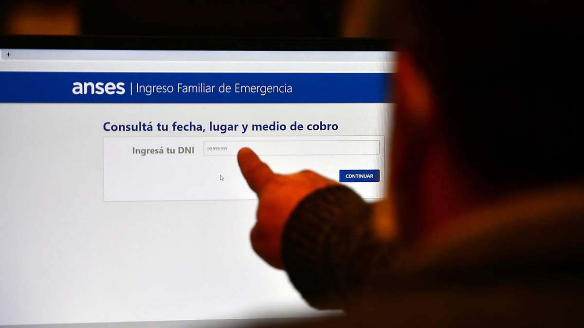 Este jueves continúan los pagos del Ingreso Familiar de Emergencia (IFE). Fuente: (Twitter)