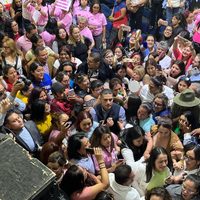 García Harfuch ofrece a mujeres combatir violencia de género e impulsar empleos (Videos)