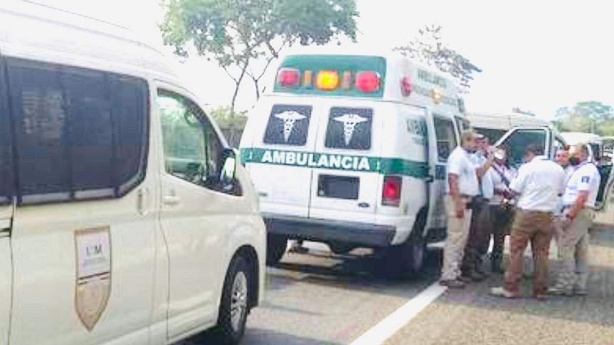 La falsa ambulancia detenida en Chiapas