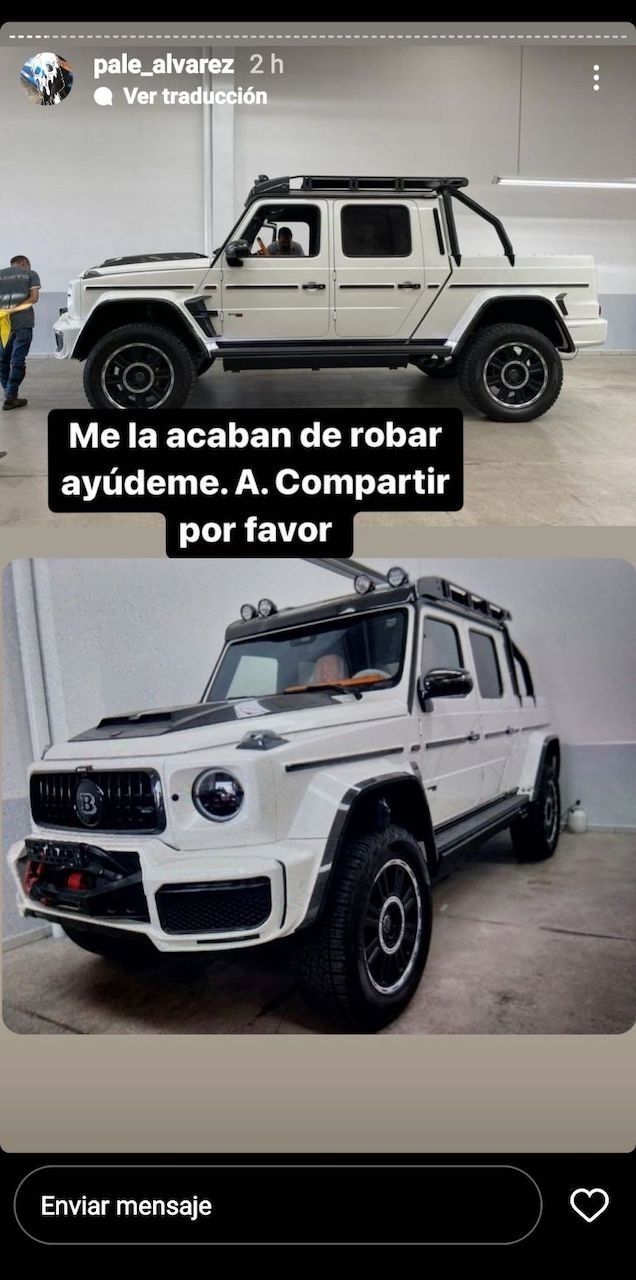 robo de camioneta