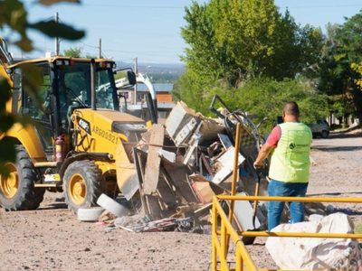 Recolectarán la basura voluminosa en los barrios Villa Ceferino, Alta Barda y Bardas Soleadas