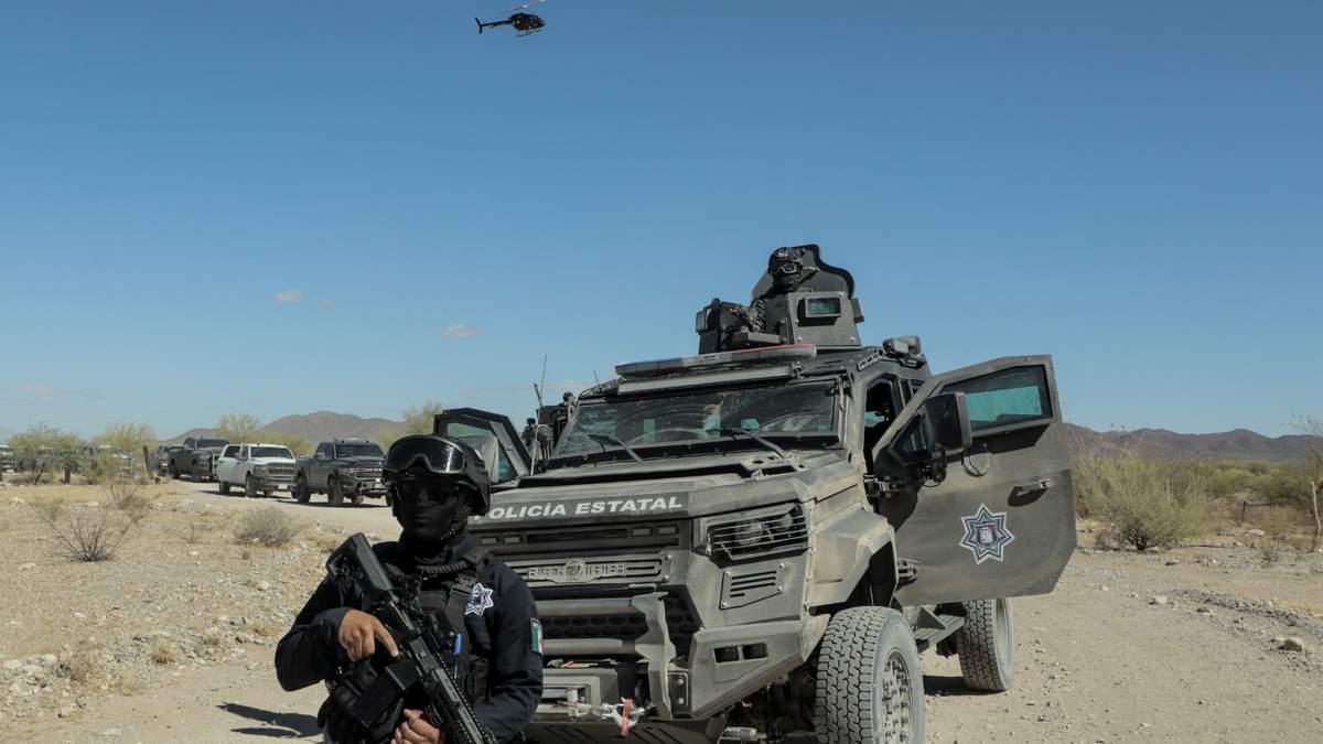 Convoy en Pitiquito, Sonora