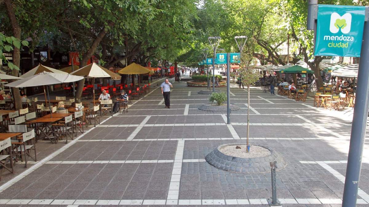 Mendoza bajo aislamiento. Foto: (Twitter)