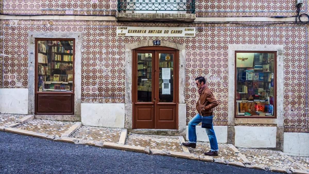 Librerías en el corazón de Lisboa. Fuente: (Instagram)