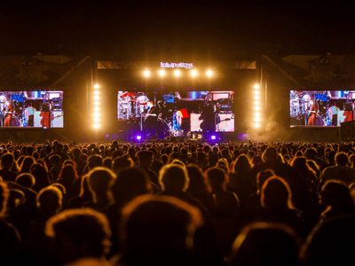 AySA proveía camiones hidrantes de manera gratuita al Lollapalooza
