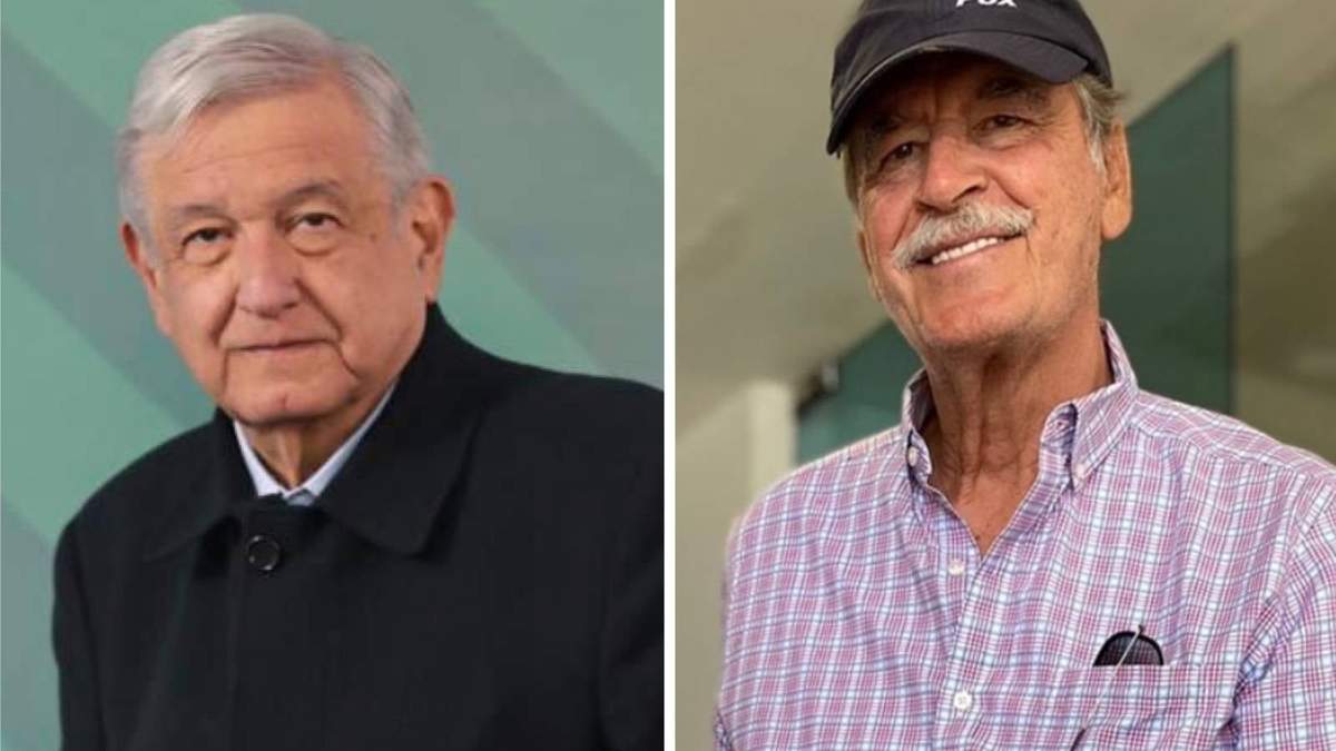 Andrés Manuel López Obrador y Vicente Fox