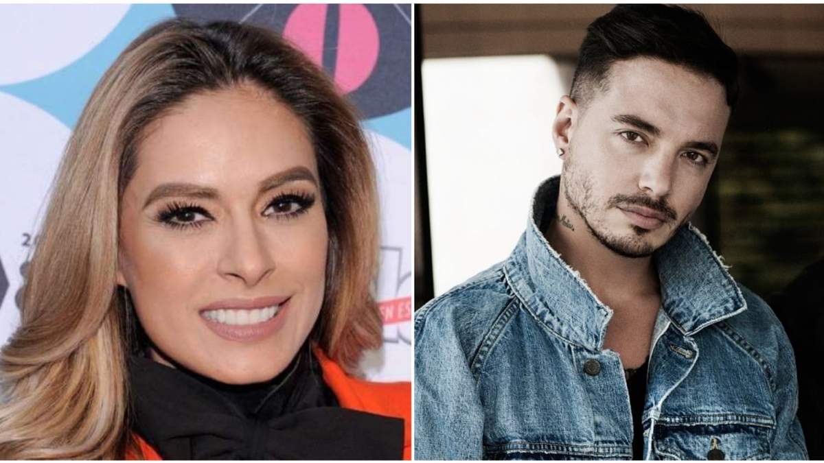 Galilea Montijo y J Balvin. Fuente: (Instagram)