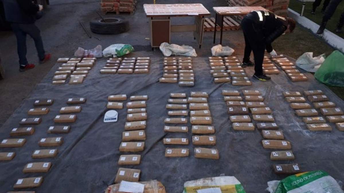 Droga incautada. Fuente: (Twitter)