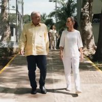 Segundo piso consolidará el Tren Maya, dice Sheinbaum durante gira con AMLO