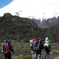 Volcán Lanín: cómo está la salud del joven que debió ser rescatado