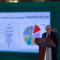 Abasto de medicamentos oncológicos está garantizado hasta el 2022: Alcocer