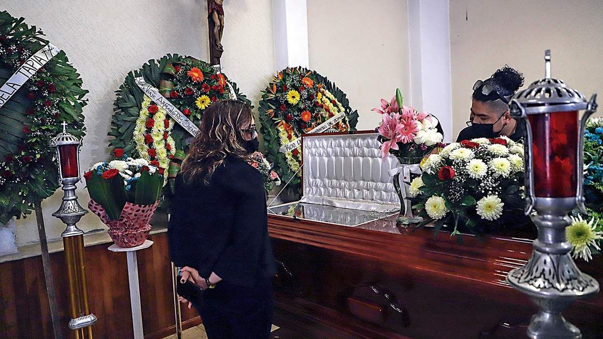 El funeral