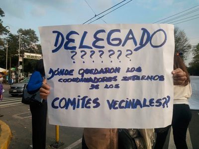 Damnificados por sismo en la Benito Juárez protestan contra falta de acción de Von Roehrich