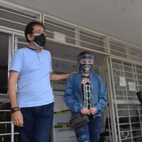 Zulma González y 10 menores de edad son vacunados contra el covid-19 en Veracruz