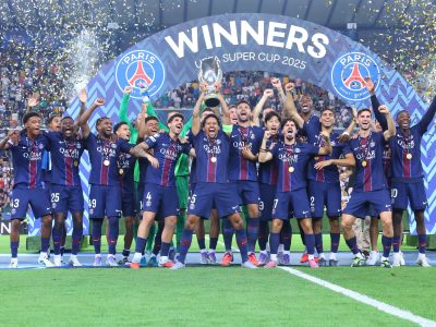 Tras remontar, el PSG gana la Supercopa de Europa en los penales