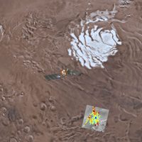 Investigadores italianos revelan presencia de agua líquida salada en el planeta Marte