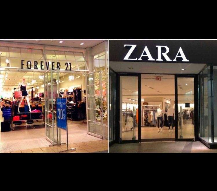 Zara. Descuido en la confección de prendas