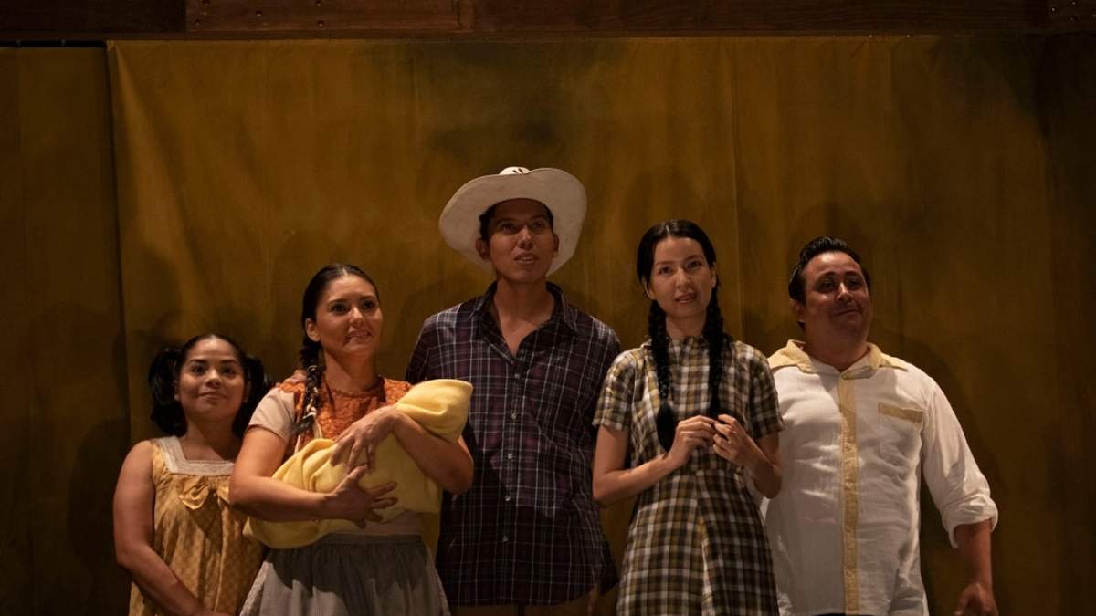 Elenco de "El niño, la montaña y el mango"