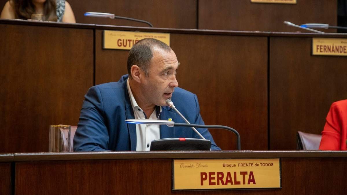 Darío Peralta. Fuente (Legislatura Neuquén)