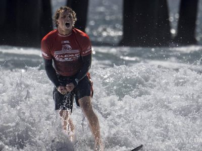 Alan Cleland se convierte en el primer surfista mexicano que gana el US Open (Video)