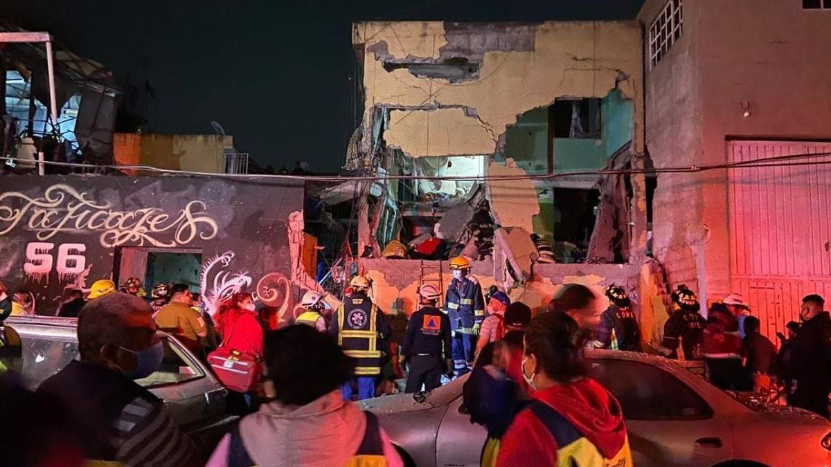 La explosión en una vecindad de la colonia Morelos
