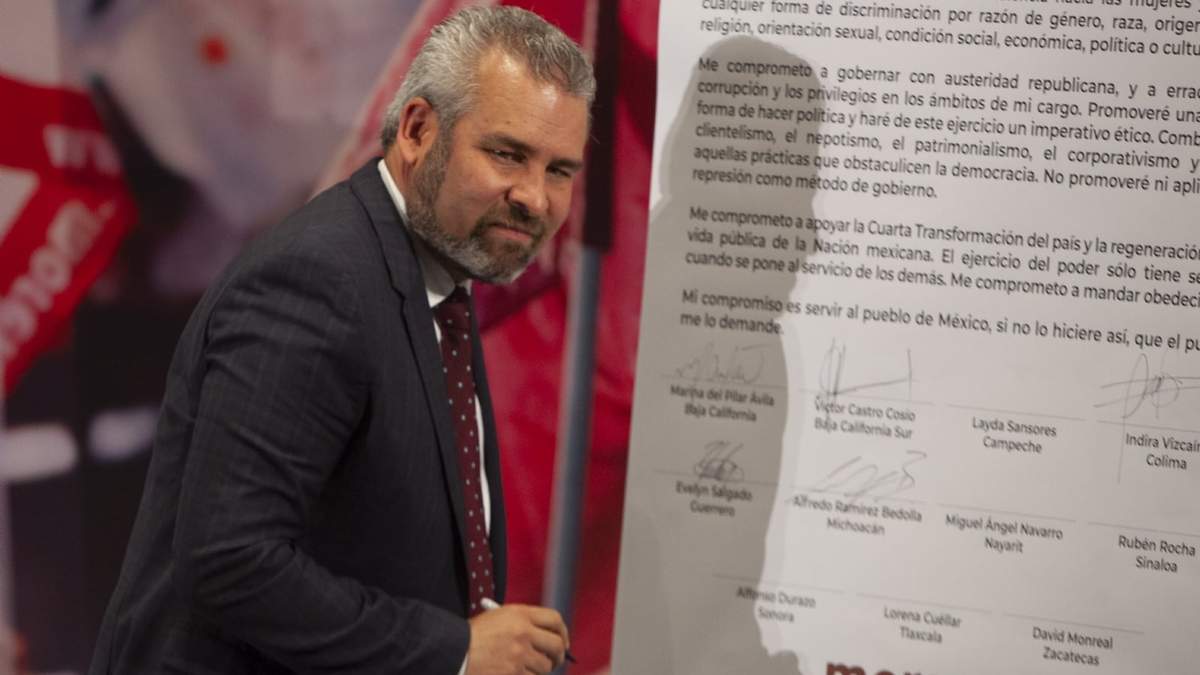 Alfredo Ramírez Bedolla, gobernador de Michoacán