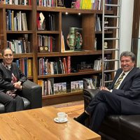 Sheinbaum y Monreal se reúnen, presumen “unidad” y se desean suerte rumbo al 2024